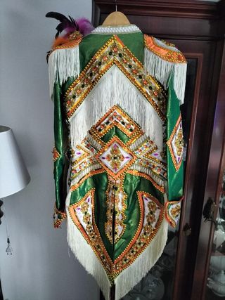 Traje de comparsa del Carnaval de Badajoz
