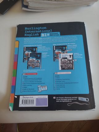 BURLINGTON INTERNATIONAL ENGLISH B1+ STUDENT 2021