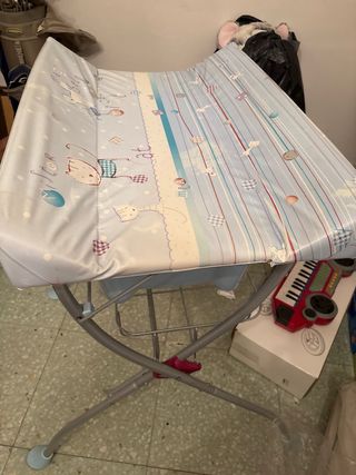 Cambiador bebé - con bañera