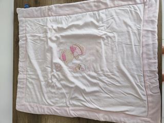 Copertina neonata ciniglia, tenera