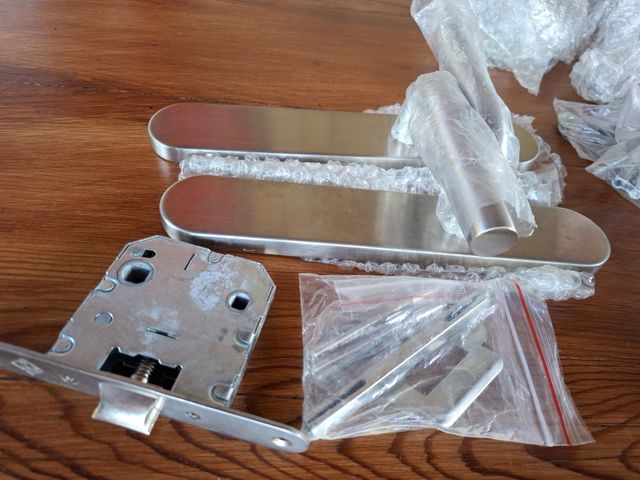 Manetas puertas acero inoxidable