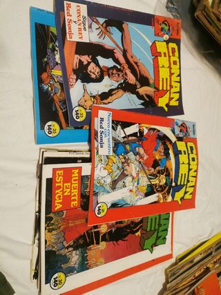 11 comics de Conan Rey