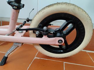 Bicicleta sin pedales Btwin rosa niña