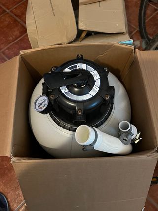 Piscina Bestway 412x201cm + accesorios