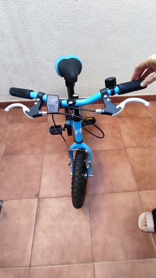 Bicicleta con ruedines para niñ@ de 3-6 años 16"