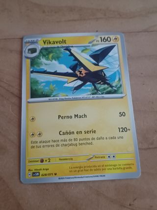 Carta Pokémon Vikavolt - Nueva