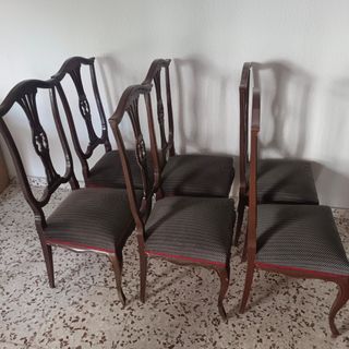 URGE SOLO HOY Lote 6 Sillas Comedor