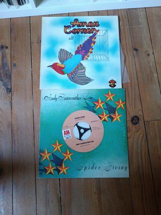 2 lps de amen corner y Andy fairweather