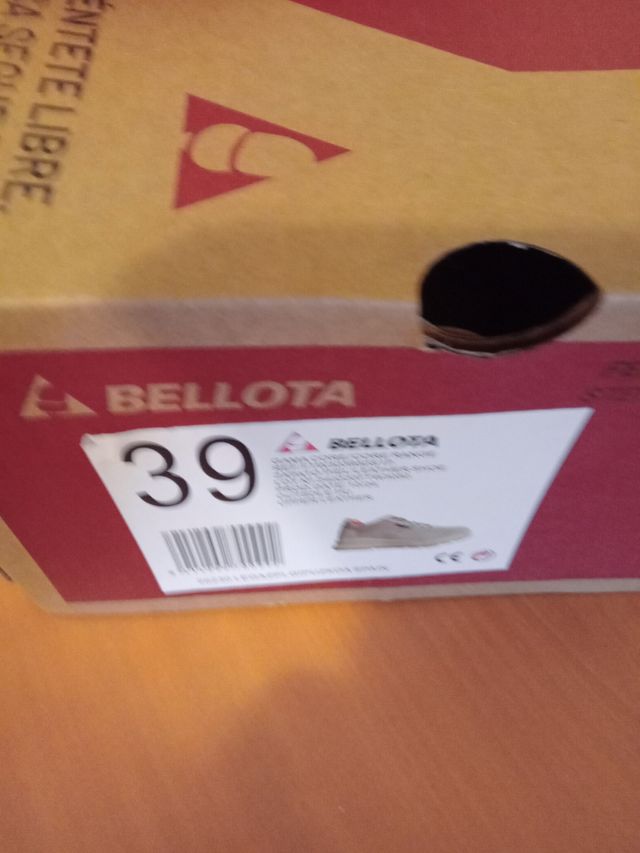 Zapatos seguridad Bellota 39
