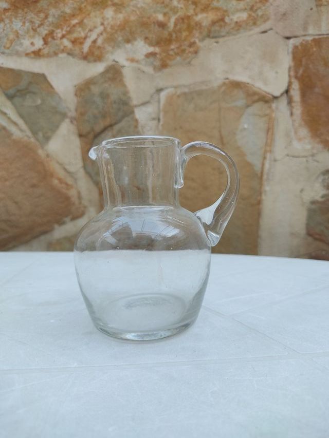 Jarrita cristal transparente