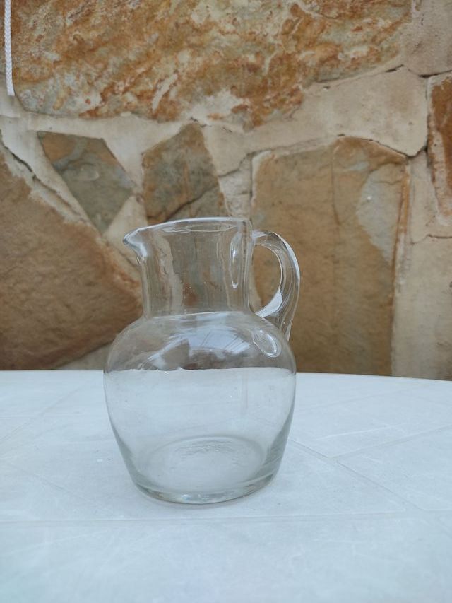 Jarrita cristal transparente