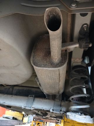 TUBO ESCAPE TRASERO PEUGEOT 208