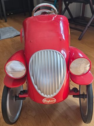 Coche pedales Baghera Infantil Rojo