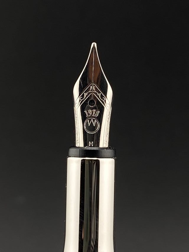 Pluma Waldmann Xetra Plata/Negro
