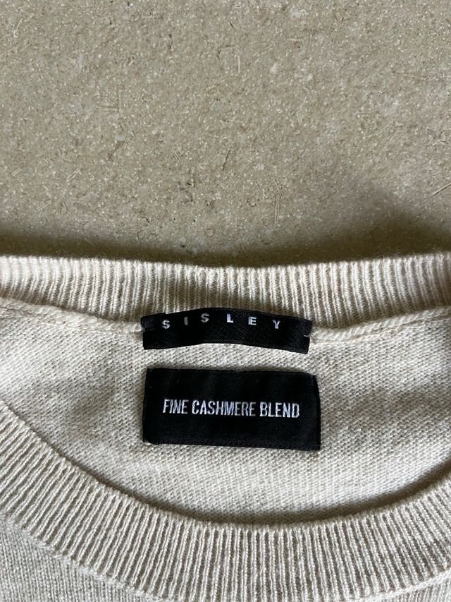 Maglione cashmere beige tg.L