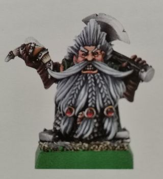 Enano Blanco Warhammer - Edición especial