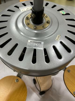 Ventilatore da soffitto a 5 pale e luci