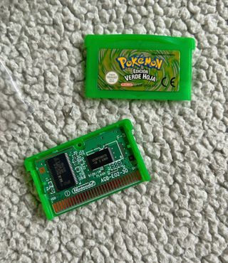 Pokemon verde hoja ORIGINAL COMPLETO