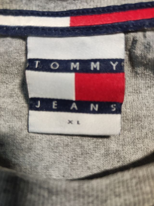 Sudadera Tommy Hilfiger XL gris