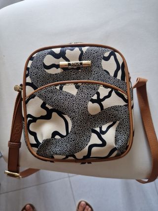 Bolso Tous bandolera beige