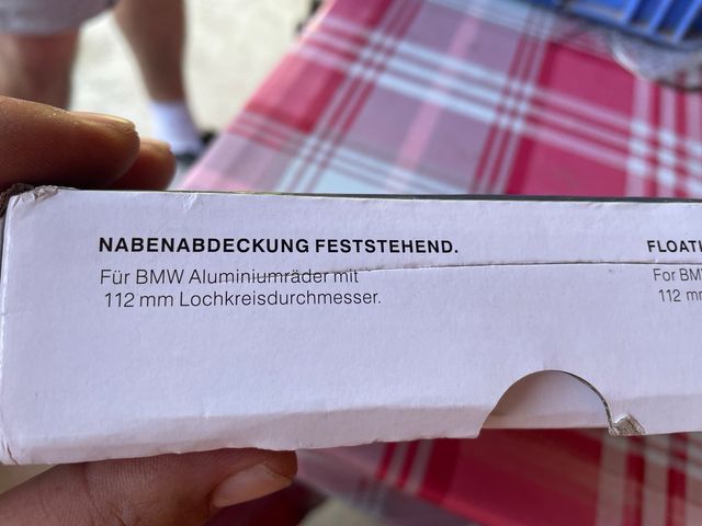 Tapas centrales BMW - 36122455268