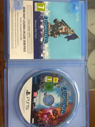 PS5 Minecraft Legends Deluxe Edition
