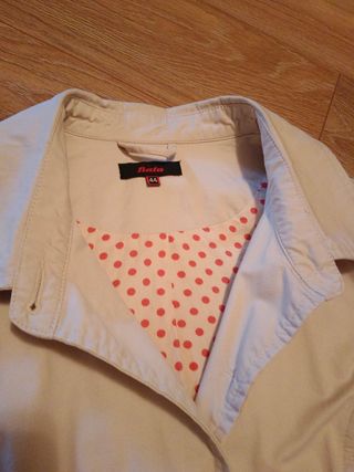 Impermeabile beige donna tg M