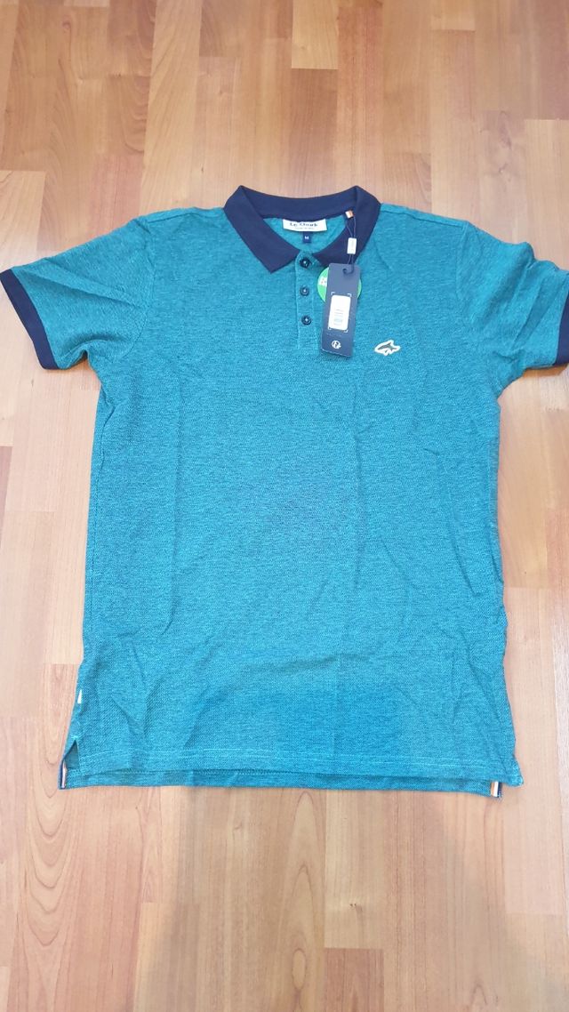 Polo Le Shark verde M