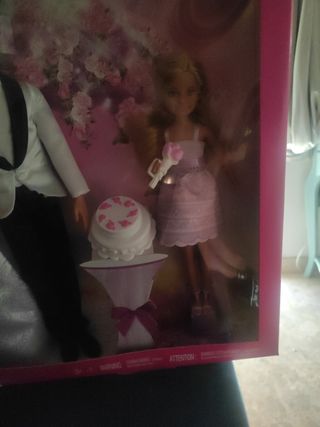 Novias Barbie: Barbie, Ken y damas