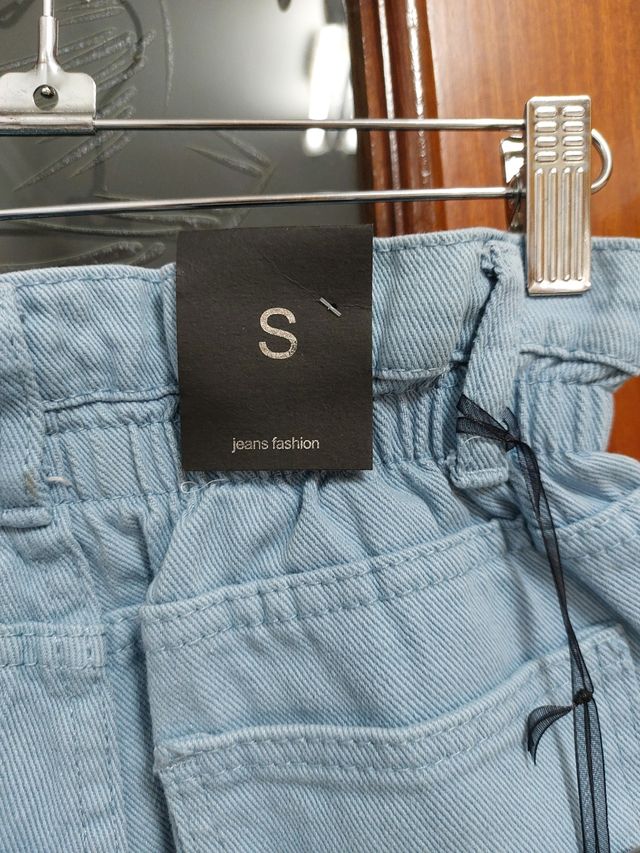 Short denim azul claro