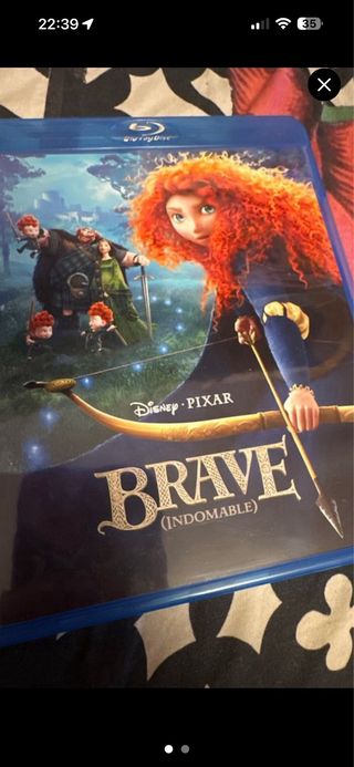 Enredados (Blu-ray) - Brave y Tiara y el sapo