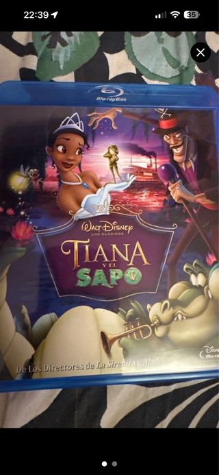 Enredados (Blu-ray) - Brave y Tiara y el sapo