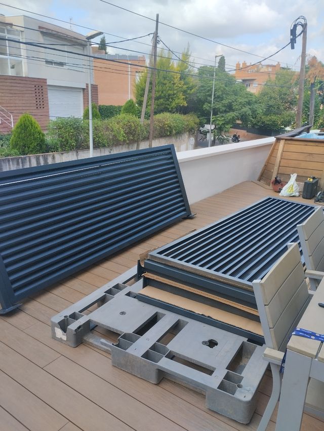 Vallas metálicas - Lamas venecianas