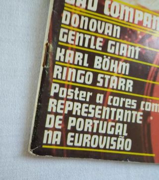 bad company book magazine vintage portugal 78 beat