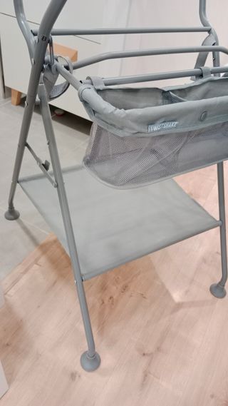 Estructura bañera bebé Twistshake - Gris