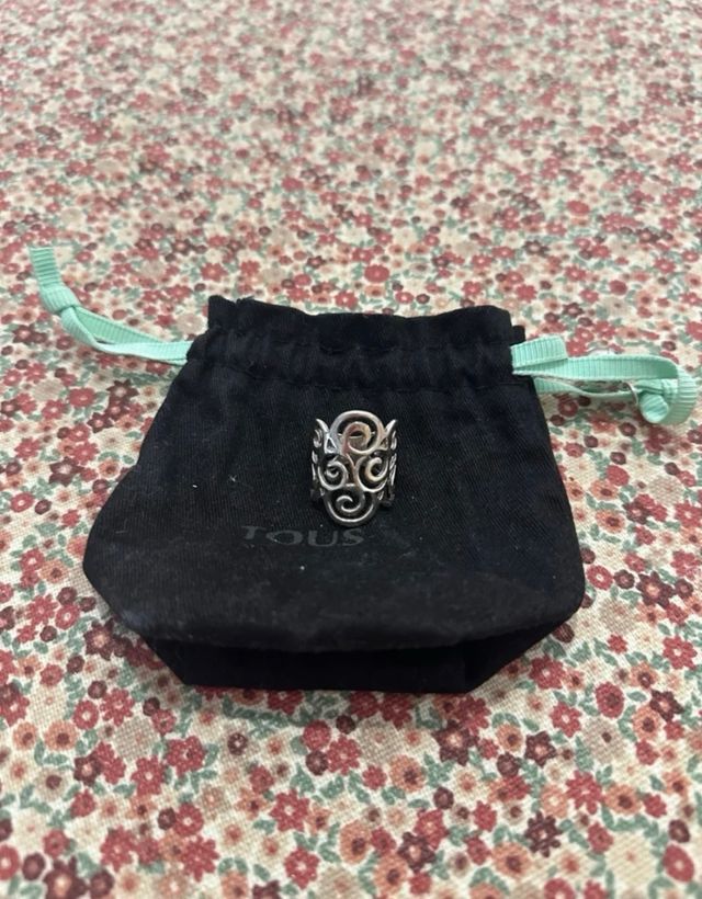 Anillo Tous plata - Talla 12, 16'5mm