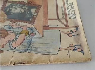 brigitte bardot magazine vintage unique cover 1963