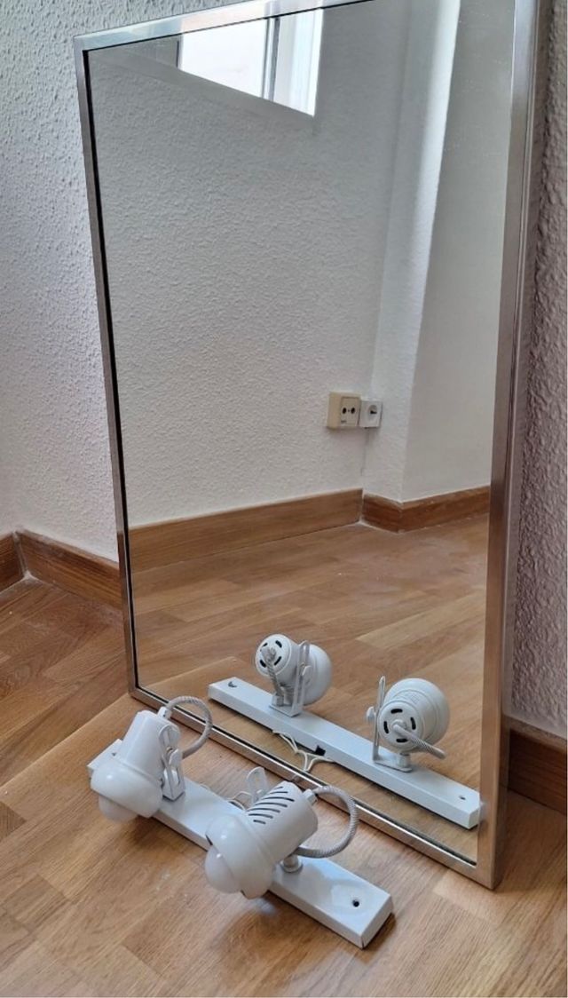 Espejo baño plata - Moderno