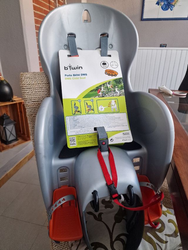 Silla bici bebé Btwin DMS