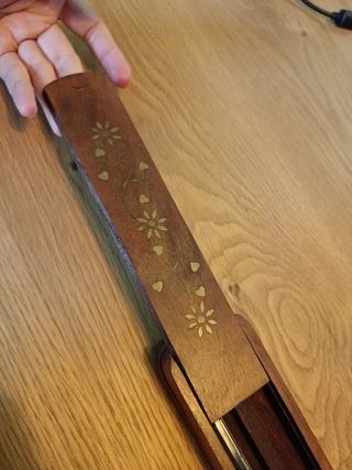 Portapenne legno vintage