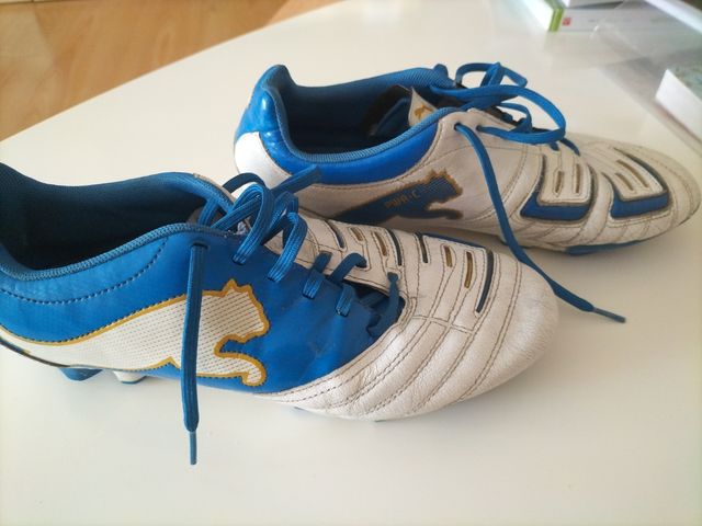 Botas fútbol Puma cuero