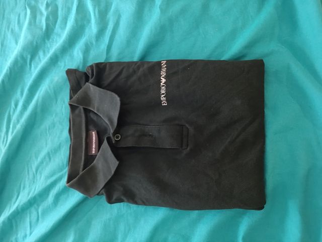 Polo Emporio Armani Negro