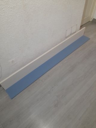 Estantería habitación - azul y blanca