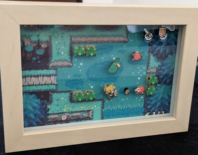 Diorama The Legend of Zelda The Minish Cap