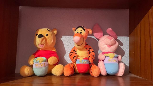3 Peluches Winnie the Pooh