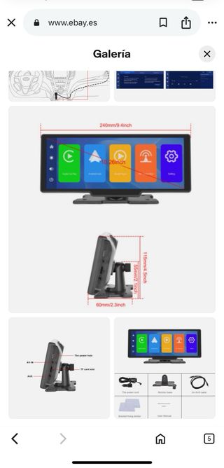 Radio Coche Camecho 10.26" 2K