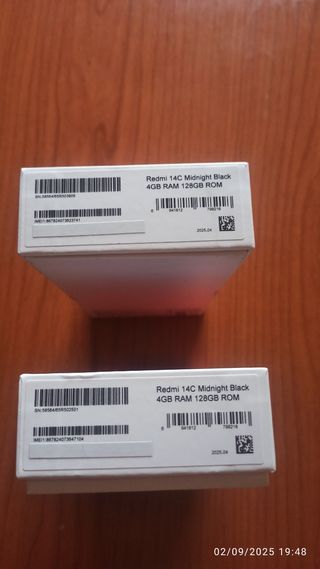 OFERTA 2 Xiaomi NUEVOS Redmi 14C - 8GB+128GB