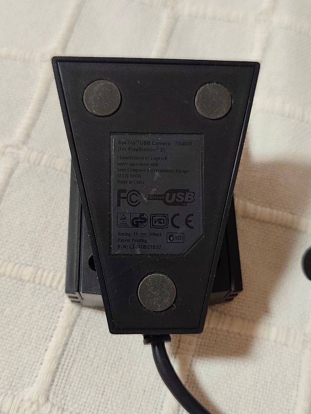 Lote: EyeToy Crazy Rhythm + Câmara. PlayStation 2.