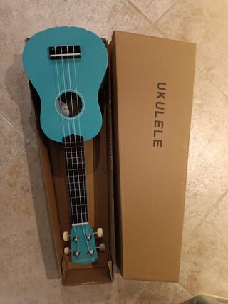 Ukelele Azul - Instrumento Musical