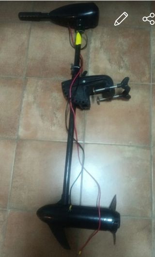 Barca inflable 330 x 136 con Motor eléctrico 